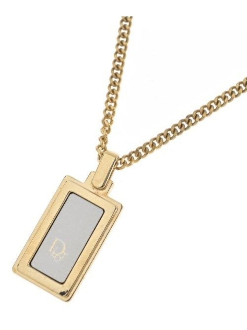 Dior Necklace Vintage Gold